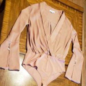 Rose Bell Sleeve Bodysuit